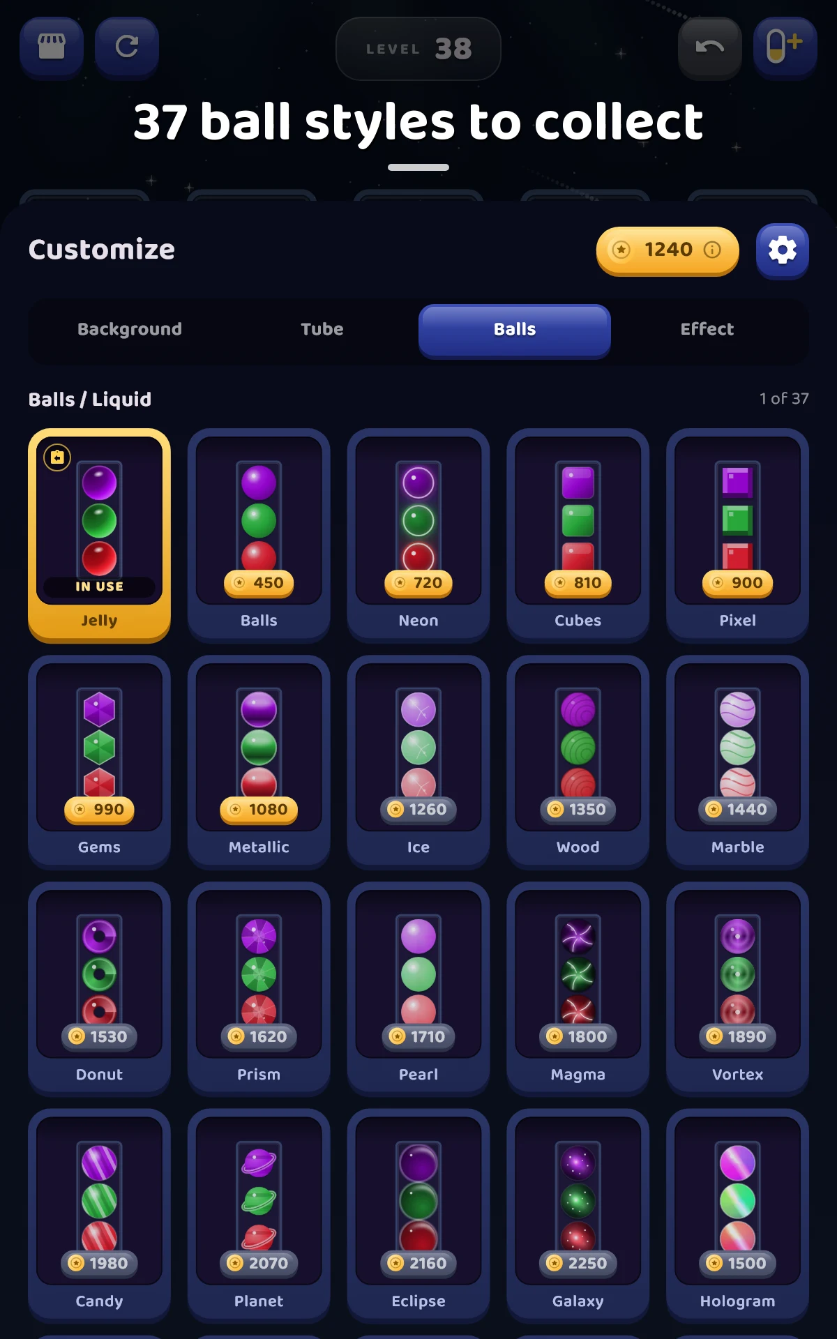 Ball Sort Puzzle: Color Ball screenshot